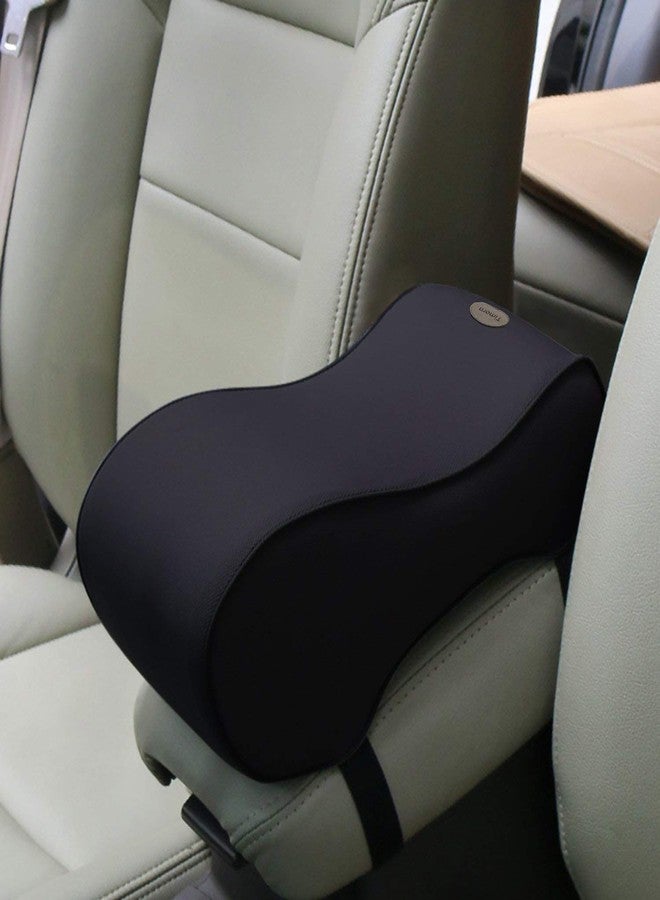 Timorn Car Armrest Cushion, Memory Foam Car Armrest Console,Car Center Console Armrest Pillow(Black) - Image 2