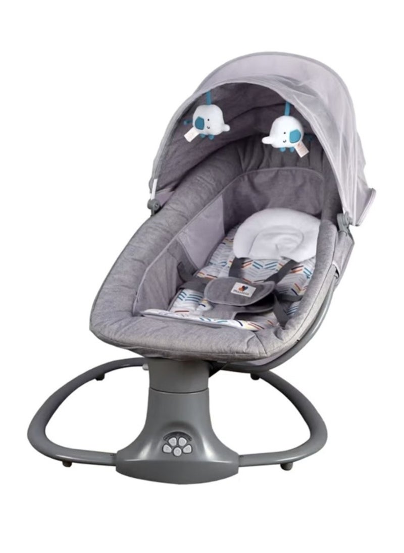 ALMUFARREJ - 3-In-1 Multi-Functional Baby Swing Bassinet With Remote Control And Toys - Image 1