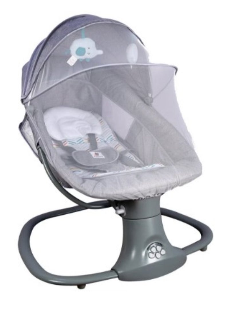 ALMUFARREJ - 3-In-1 Multi-Functional Baby Swing Bassinet With Remote Control And Toys - Image 1