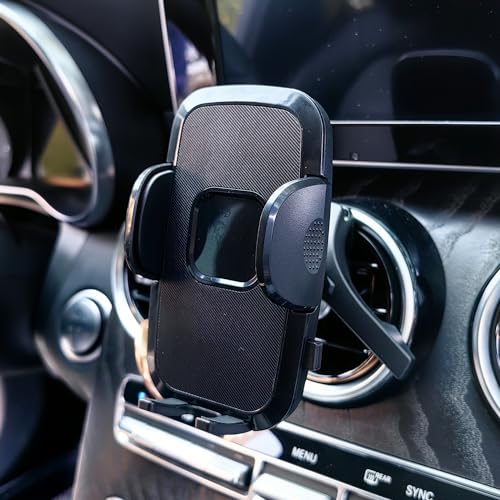 szyuchen Car Cell Phone Holder Mount for Nissan Sentra 2020-2024 Kicks 2016-2024 Pathfinder 2013-2020 Versa 2019-2024 Maxima 2009-2014 Altima 2007-2012 Accessories Circular Air Vents Cellphone Stand - Image 1