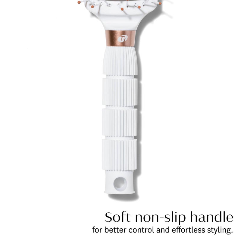 T3 Dry Vent Hair Brush | Vented Detangling Brush for Fast Blow Drying | Heat Resistant Bristles - Image 5