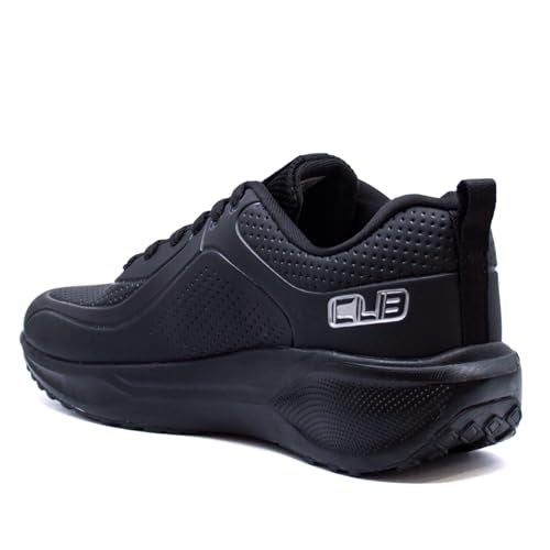 Columbus Sonatina Running Shoes|Walking Shoes| Training & Gym Shoe | Outdoors Shoe for Men Black & Silver (08) - Image 5