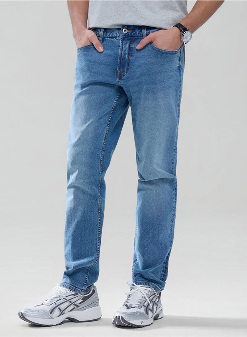 Men’s Skinny Taper Stretch Denim Jeans