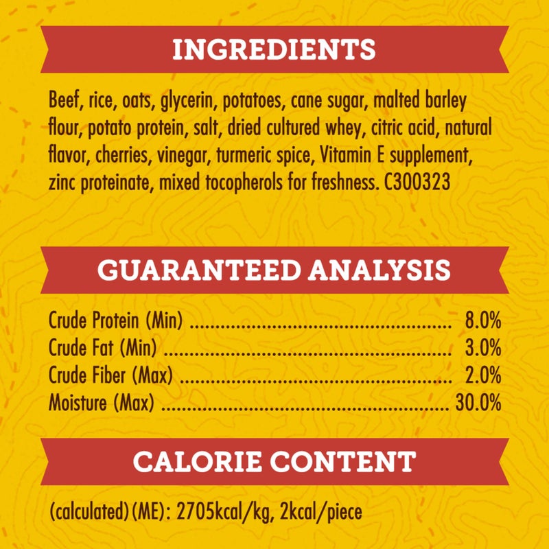 Zuke's Zukeâ€™s Mini Naturals Soft And Chewy Dog Treats For Training Pouch, Natural Treat Bites With Beef Recipe - 6 oz. Bag - Image 5