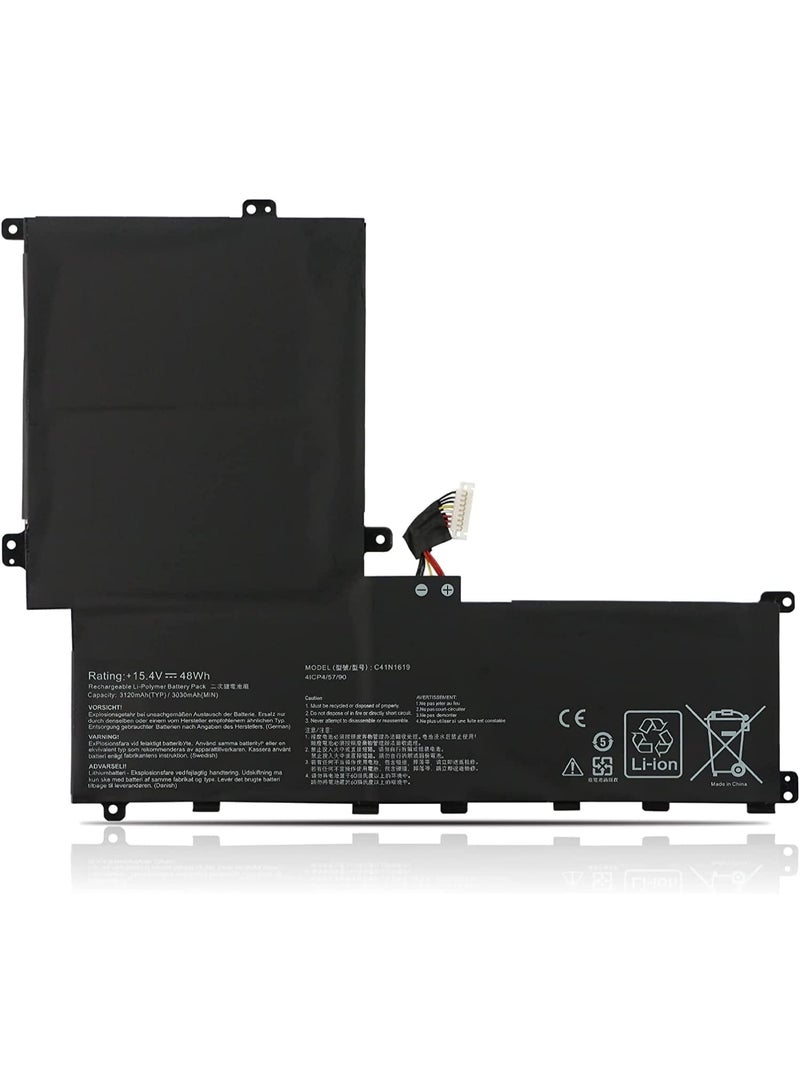 Terabyte 15.4V 48Wh/3120mAh/4-cell C41N1619 Battery Compatible for Asus Pro B9440 B9440UA B9440UAV B9440FA Series - Image 1