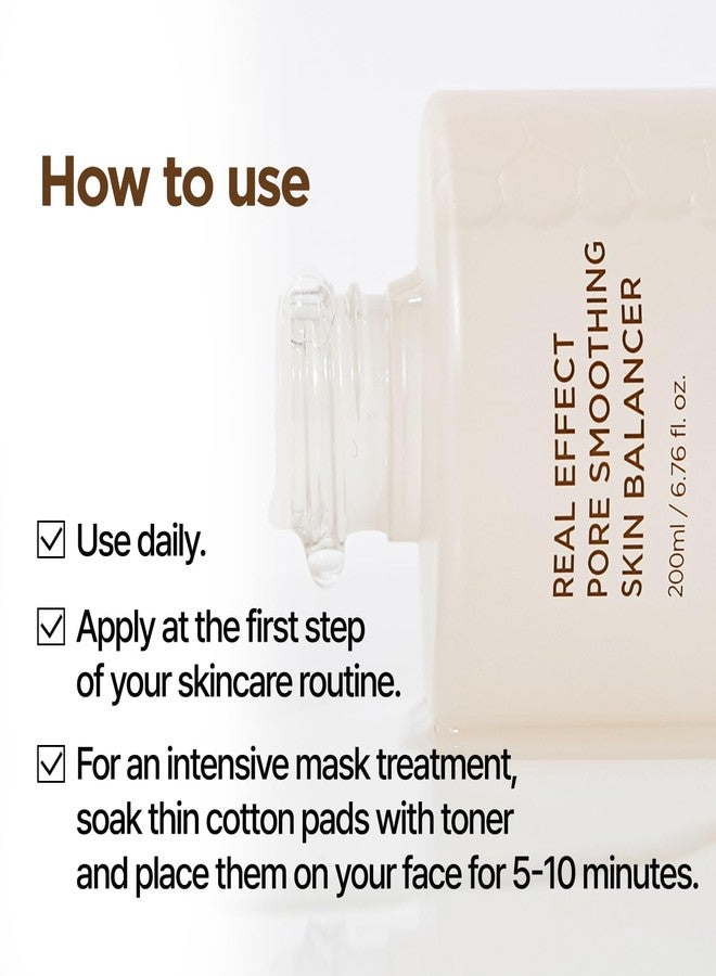 PONGDANG Real Effect Pore Smoothing Skin Balancer 6.76 fl.oz. | Pore-Refining Toner for Smoother-Looking Skin | Helps Improve The Look of Enlarged & Uneven Pores | Korean Skin Care - Image 5