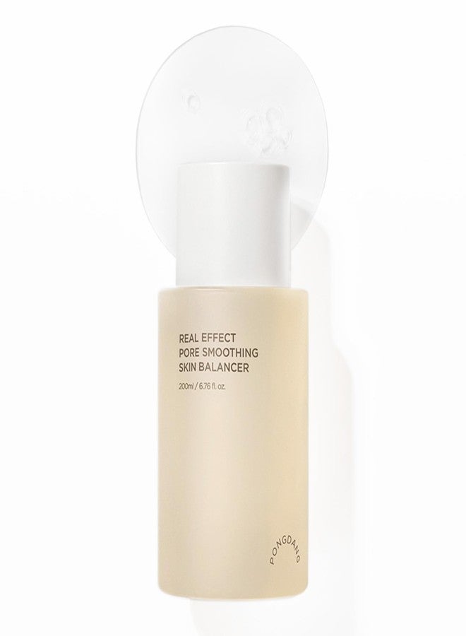 PONGDANG Real Effect Pore Smoothing Skin Balancer 6.76 fl.oz. | Pore-Refining Toner for Smoother-Looking Skin | Helps Improve The Look of Enlarged & Uneven Pores | Korean Skin Care - Image 1
