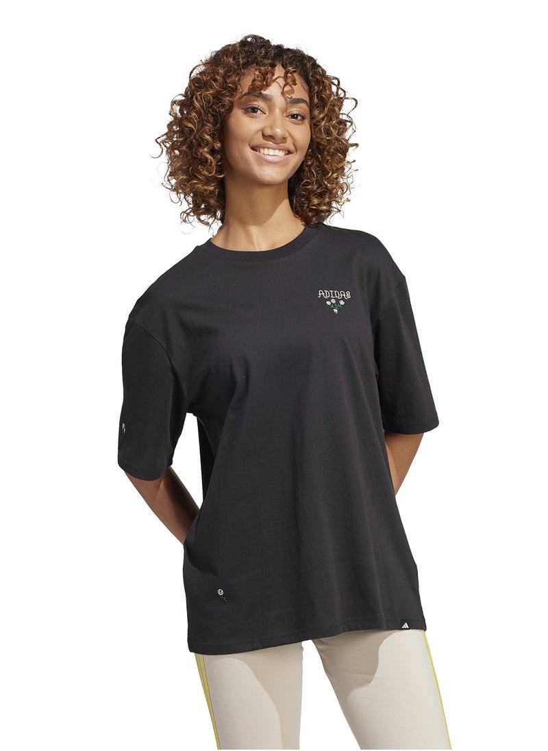Adidas - Lounge Mini Graphic T-Shirt - Image 1