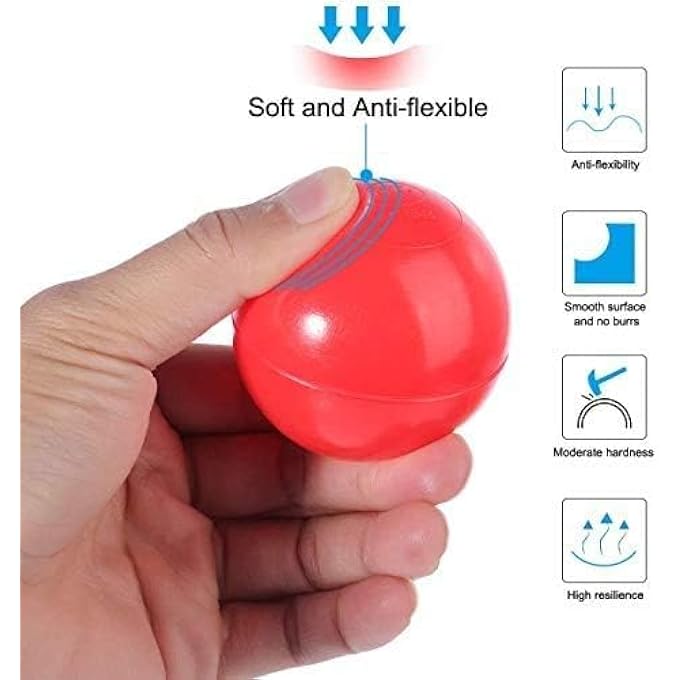 HR Kid's Plastic Play Balls (5.5cm, 50 Pieces, Multicolor) - Image 4