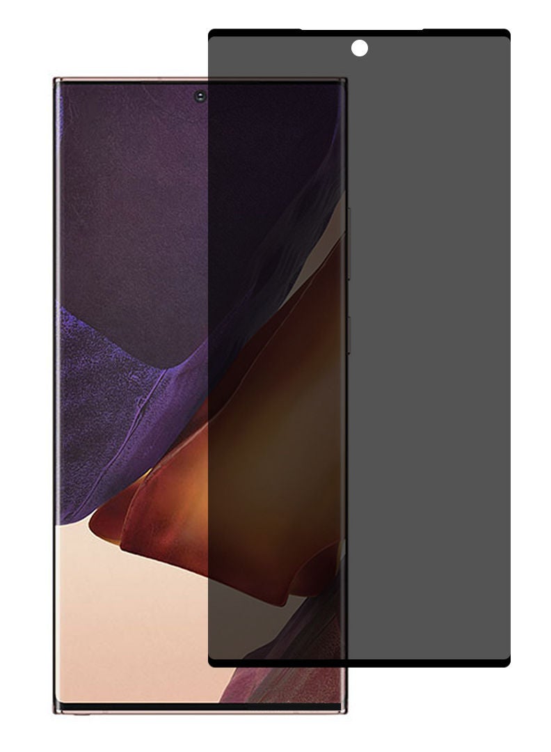 Theodor Tempered Glass Privacy Screen Protector With 9H Hardness For Samsung Galaxy Note 20 Ultra Black - Image 1