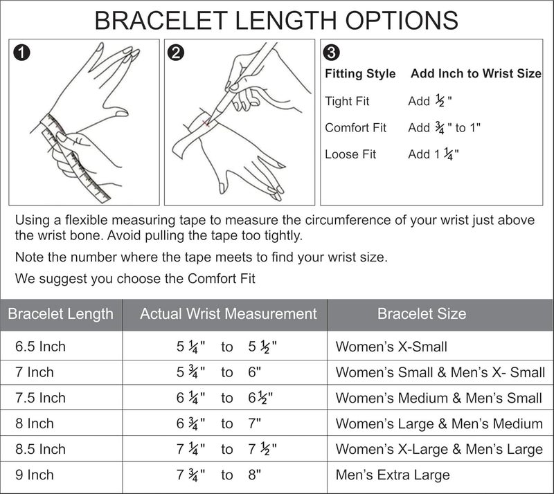 LeCalla سوار سلسلة كيرب من الفضة الإسترلينية 925 - علامة BIS خفيفة الوزن إيطالية 4.5 مم قطع ألماس صلبة سلسلة كوبية للرجال (6.5، 7، 7.5، 8، 8.5 و 9 بوصات) - Image 2