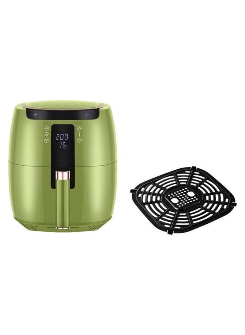 Swiss Pro+ Digital Air Fryer without Fat - Stainless Steel - Green- 7L - 1750W