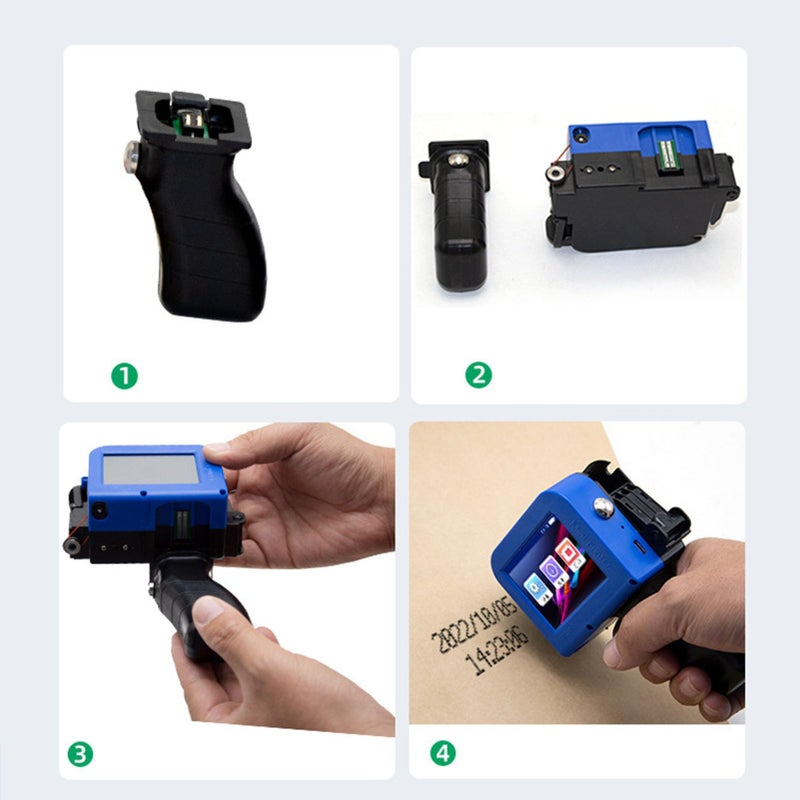 Portable Handheld Inkjet Printer HD LED Touch Screen for Various Surfaces - Image 3