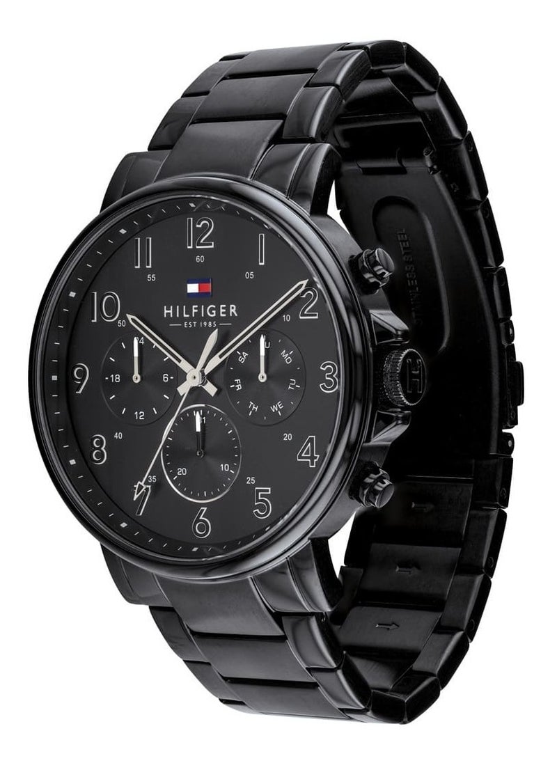 TOMMY HILFIGER Men's Stainless Steel Chronograph Watch 1710383  - Image 2