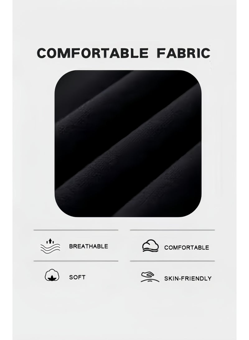 هالامودو جاكيت بومبر للرجال بأكمام جلدية بأكمام جلدية للرجال معطف بيسبول كاجوال خريف وشتاء ورياح مقاومة للرياح - Image 5