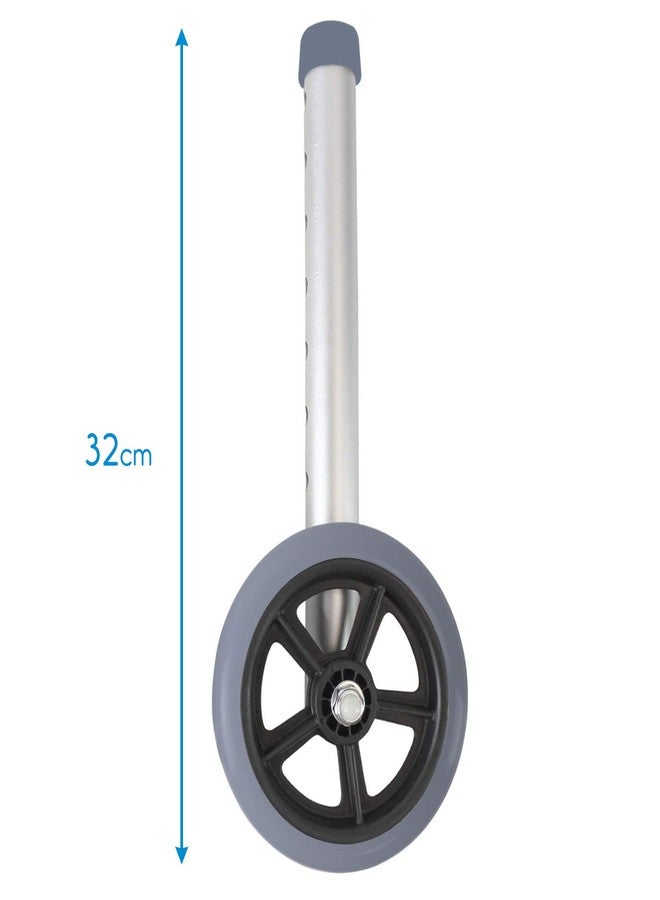 KosmoCare matte finish 5" wheels for walker (1 pair) - Image 2