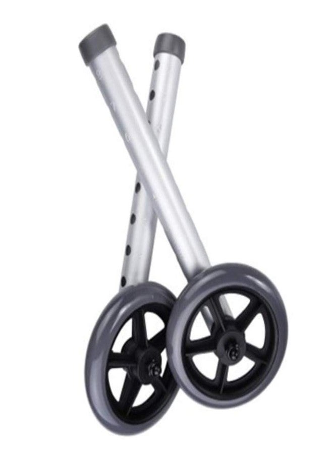 KosmoCare matte finish 5" wheels for walker (1 pair) - Image 1