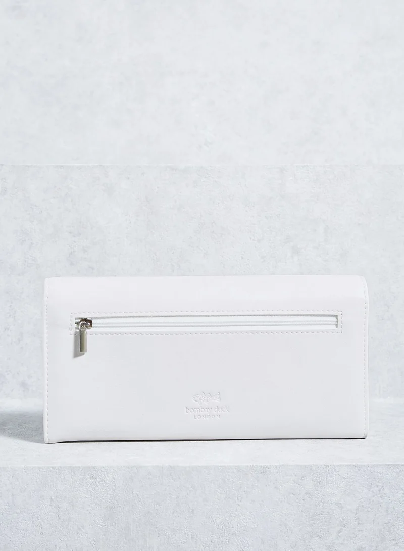 Bombay Duck First Class Forever Cream Travel Wallet