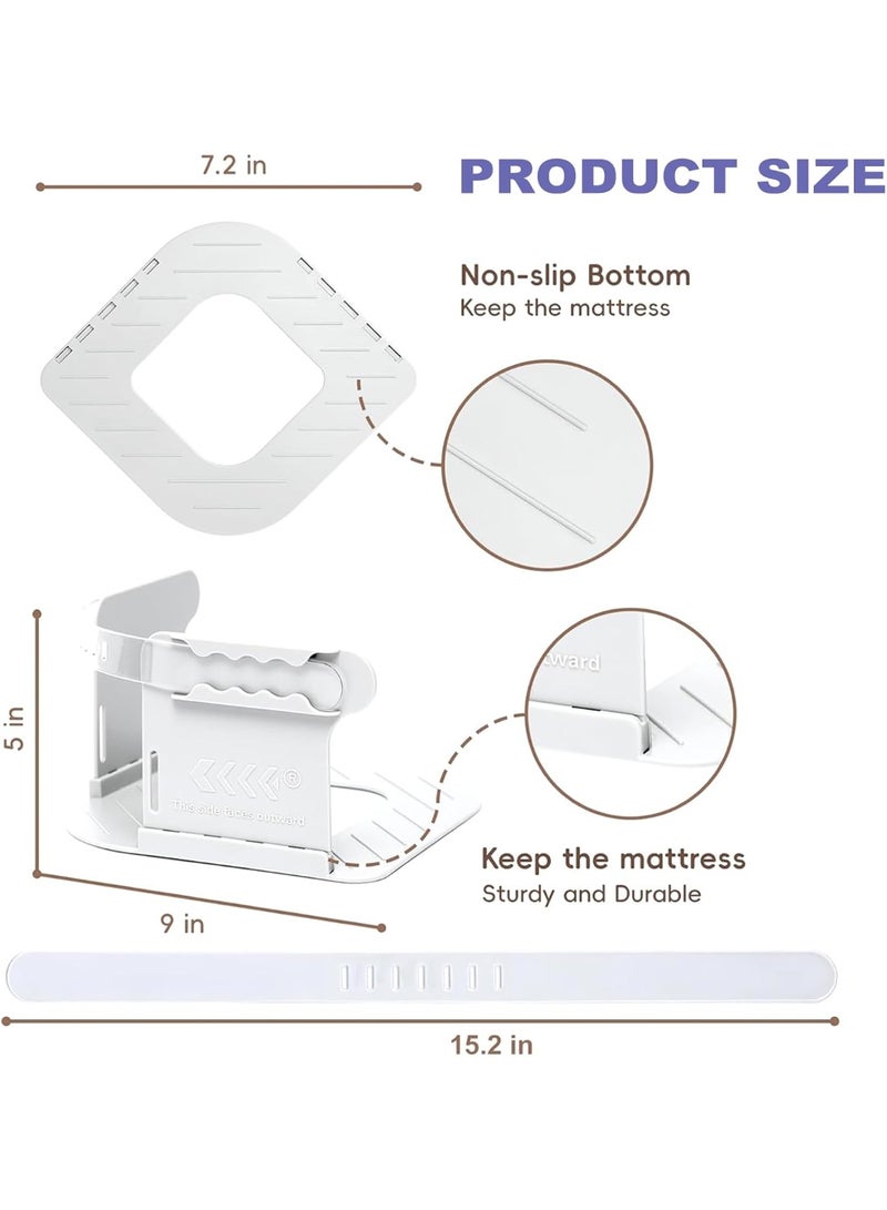 Beauenty Secret 4 Pieces Bed Sheet Holder Set with Lock, Heavy Duty Non-Slip Bed Sheet Clips Fasteners,Bed Sheet Holders Fixing Corner Tightener Clips for All Size Mattress, Blankets, Bedding - Image 2