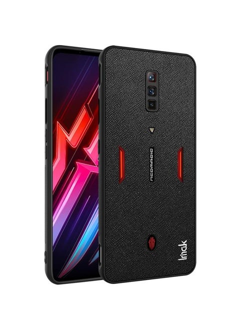 ZTE Nubia Red Magic 6R IMAK LX 5 Series PC Plus TPU Protective Case with Screen Protector Cross Texture