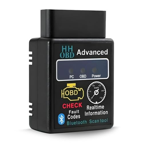 YTFRL Bluetooth OBD2 Scanner for Car, OBD II Wireless Diagnostic Code Reader Bluetooth Scan Tool, Universal Professional Auto Engine Fault Diagnosis Tester Adapter, Car Accessories - Image 1