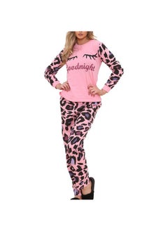 A2Z Ladies Cute 2 Piece Pyjama Set Loungewear - PJS 154 Baby Pink Ladies 3XL  - Image 2