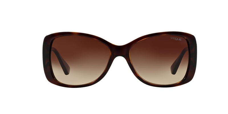 Vogue Eyewear Womens VO2843S Square Sunglasses, Dark Havana/Brown Gradient, 56 mm - Image 3