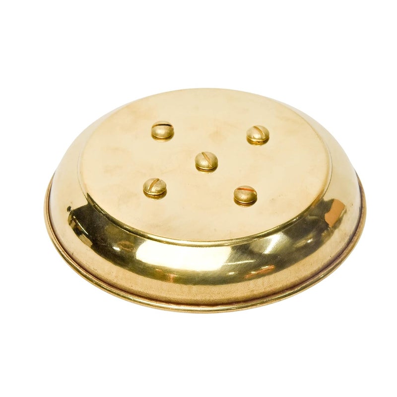 Bhimonee Decor طبق أجرادان من النحاس الأصلي بحجم 08 بوصة ووزن 70 جرام - Image 3