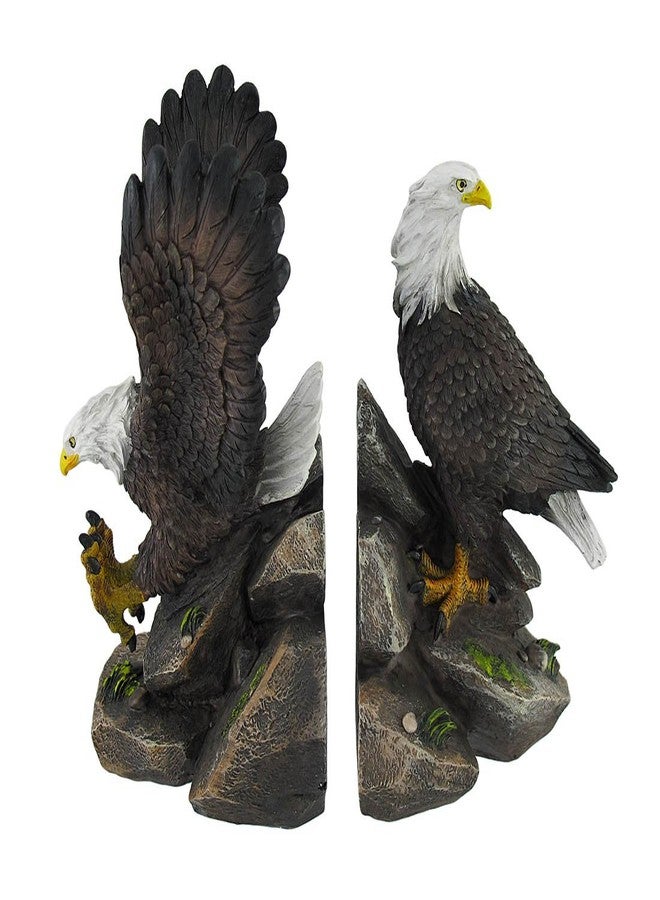Zeckos Freedom End to End American Bald Eagle Bookends - Image 2