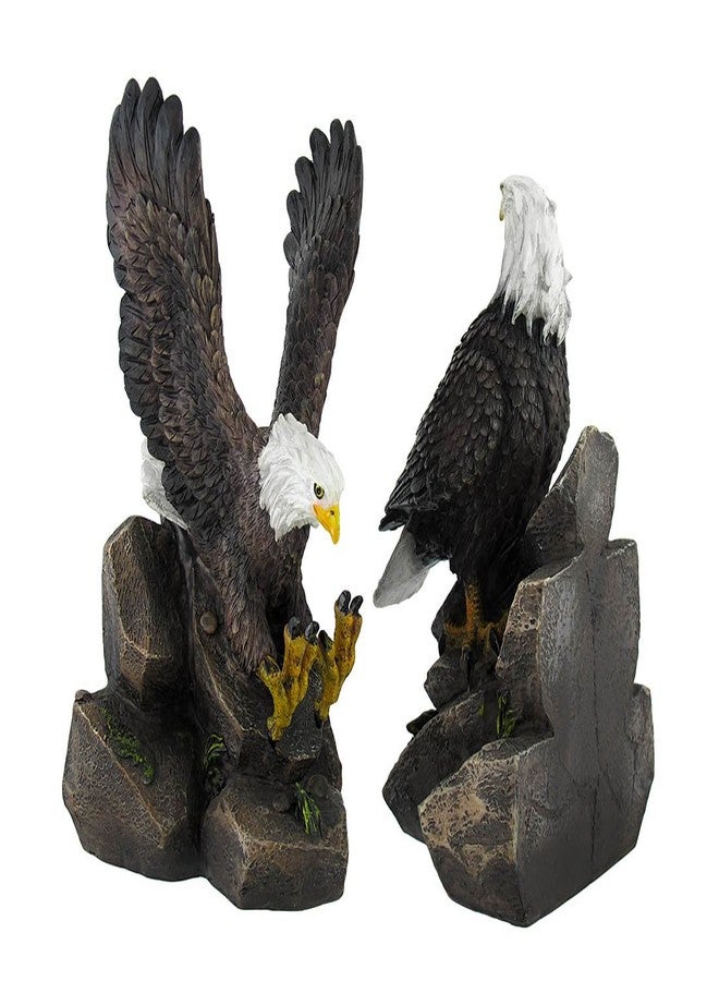 Zeckos Freedom End to End American Bald Eagle Bookends - Image 3