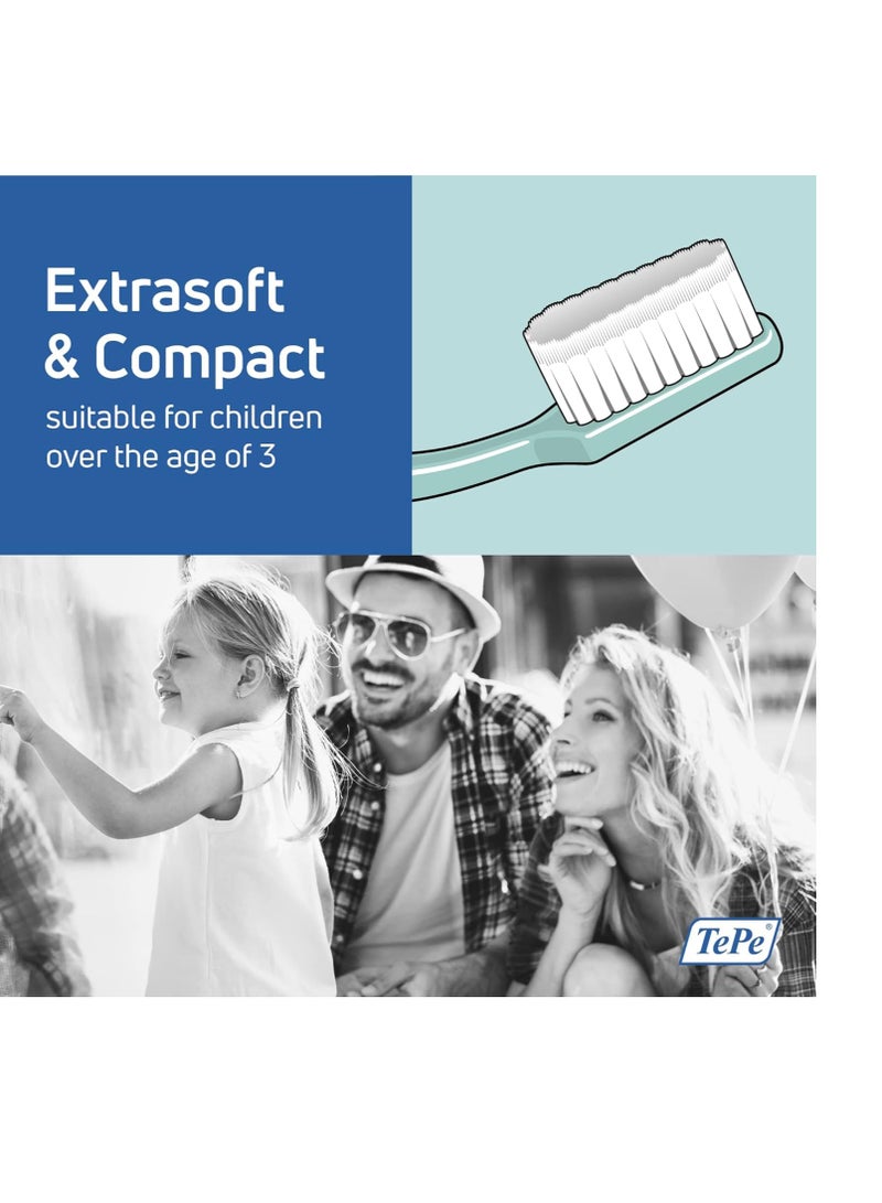 تيبي فرشاة أسنان كلر ناعمة   لون تركواز - Image 3