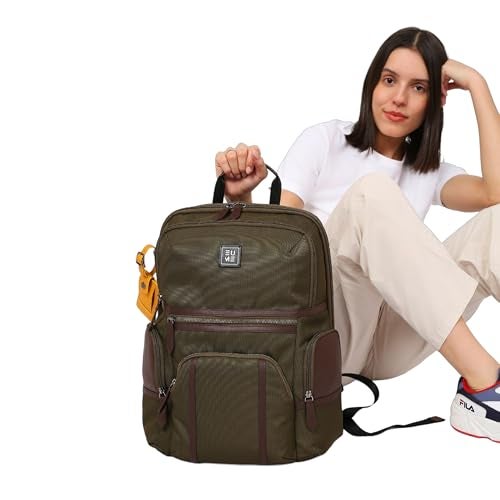 EUME Asher 32L Laptop Bag for Men | 2 Large Compartment | Fits Up to 15.6" Laptop | Nylon Fabric Travel Backpack | Travel Backpack for Men & Women - Image 2