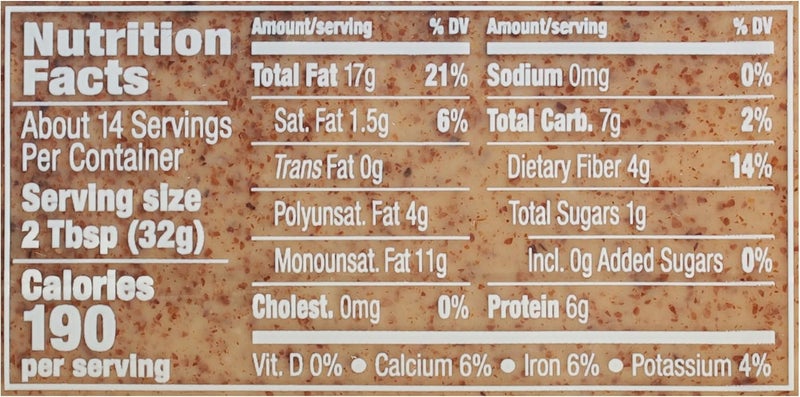 MaraNatha Natural Creamy Raw Almond Butter, 16 Ounce Jar - Image 2