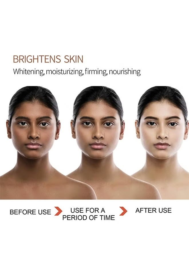 Lanthome Glutathione Whitening Cream 20g, Intensive Lightening, Facial Dark Spots Remover, Face Moisturizer, Moisturizing and Brightening Tone Up Cream, Skin Lightening Cream with Kojic Acid - Image 5