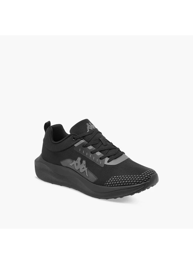 Kappa Men's Logo Detail Sports Shoes with Lace-Up Closure