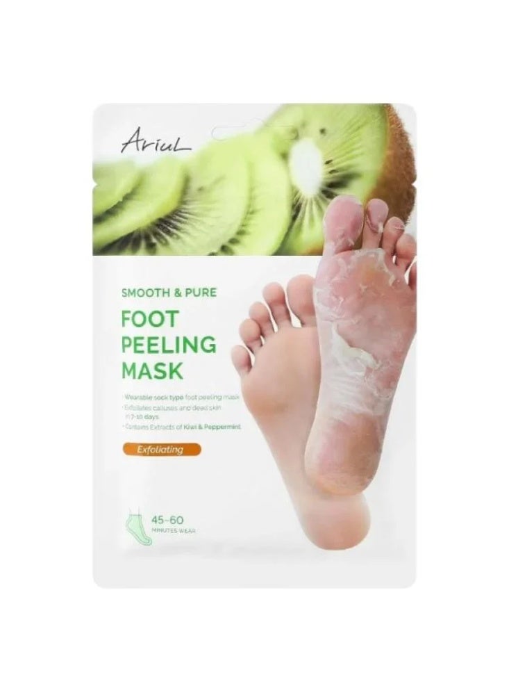 Ariul Smooth & Pure Kiwi & Mint Foot Peeling Mask – 34g - Image 1