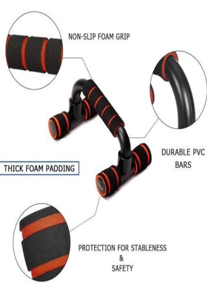 Morikus Push Up Bar Stand for Gym & Home Exercise, Dips/Push Up Stand for Men & Women. Useful in Chest & Arm Workout (Use in Gym & Home Anywhere) - Image 3