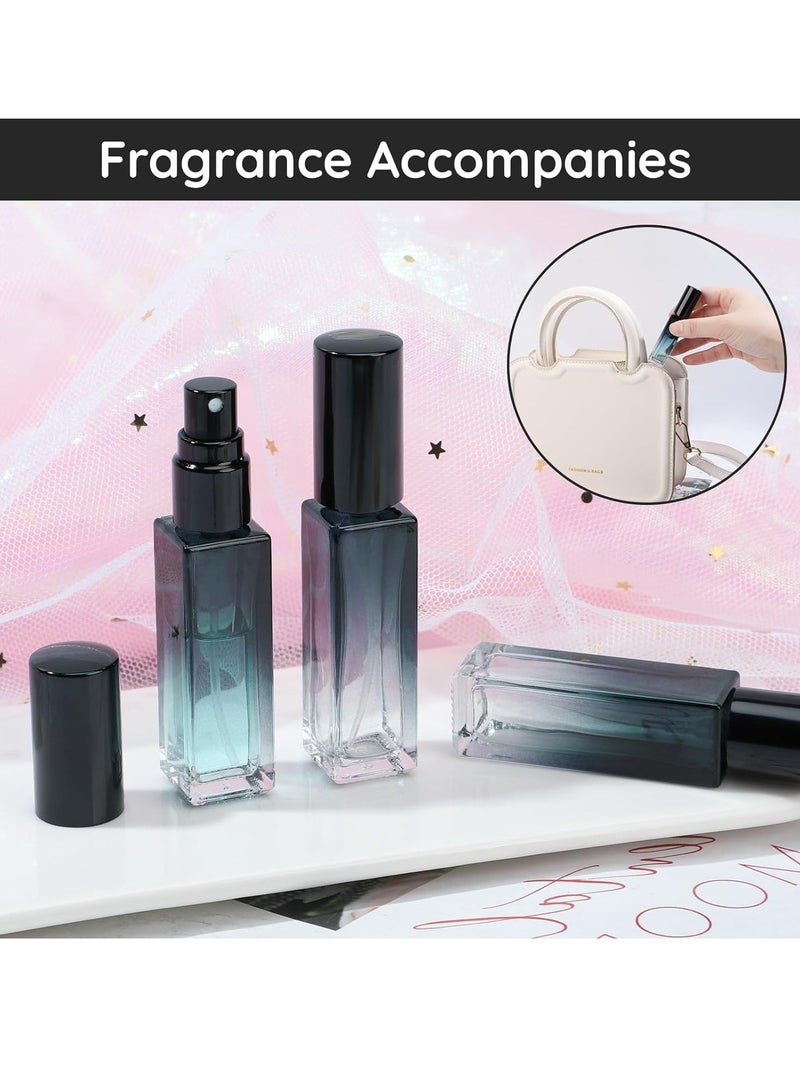 5 قطع 10 مللي زجاجات عطر للسفر قابلة لإعادة الملء مع قمع لأدوات الزينة. - Image 5