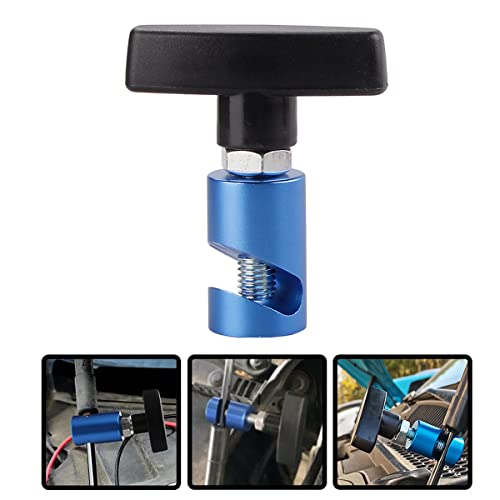 zipelo Lift Support Clamp, Hood Strut Fixing Clamps with Brass Core, Shock Prop Strut Stopper Retainer for Car Hood, Spark Plug Gap Gauge Tool, Universal Automotive Accessories (Blue) - Image 4