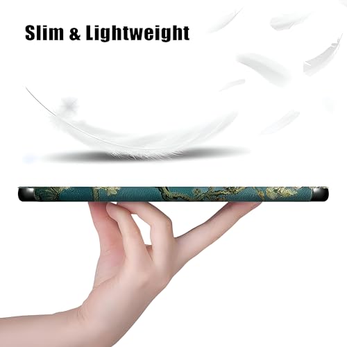 ProElite Slim Trifold Flip case Cover for Redmi Pad 10.6" Tablet, Flowers - Image 3