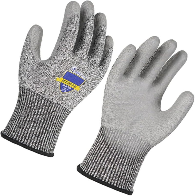 قفازات العمل المقاومة للقطع والحرارة للحام والبستنة والنجارة والمطبخ قابلة لإعادة الاستخدام مقاس L - Image 2