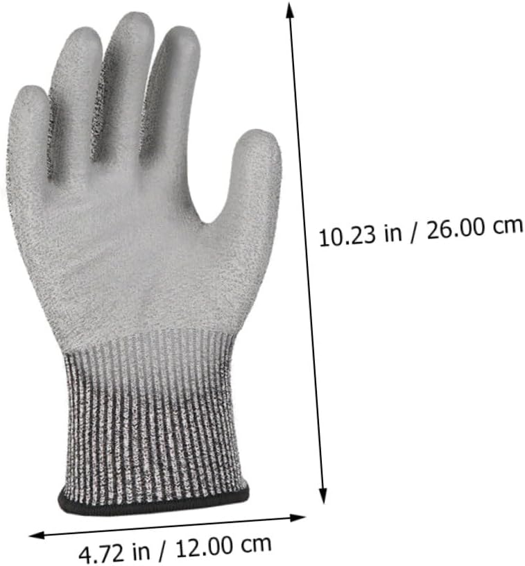 قفازات العمل المقاومة للقطع والحرارة للحام والبستنة والنجارة والمطبخ قابلة لإعادة الاستخدام مقاس L - Image 3