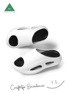 AL-WAHA AL-ZHABIA Unisex-cloud-comfort-eva-foam-sandals-anti-slip-thick-platform-beach-pool-indoor-shoes(40-41)  - Image 1