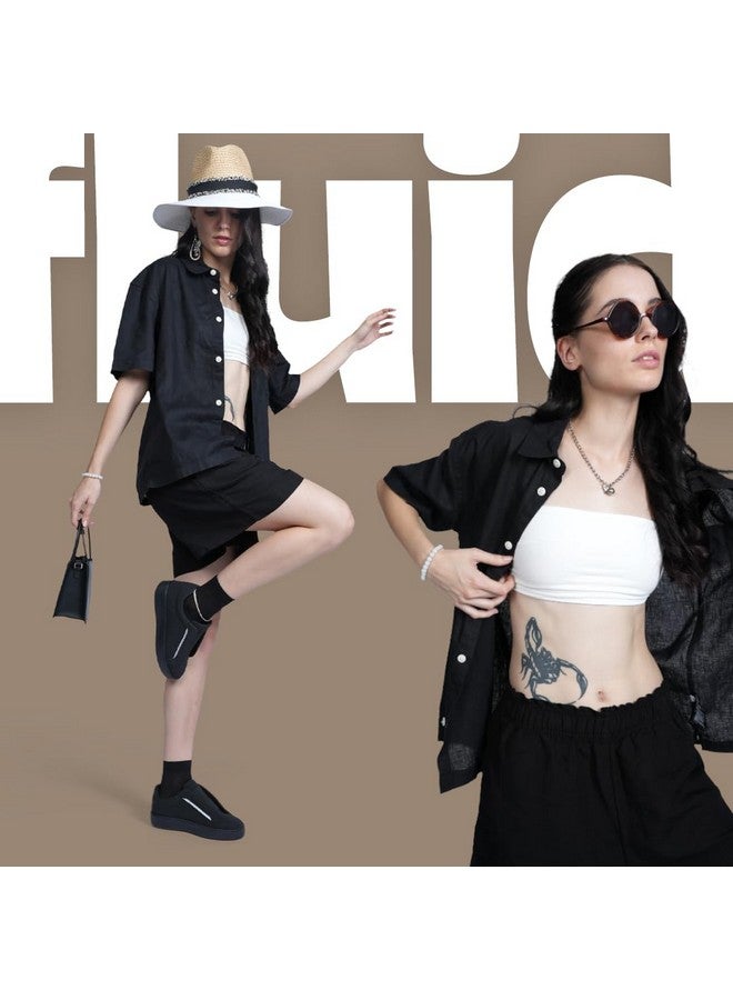 SOLETHREADS Fluid Slip-On Sneakers for Women | Stylish | Lightweight | Comfortable | Handcrafted | Cruelty Free | Premium Vegan Leather with Memory Foam Soles for Extra Cushioning | Black | 7UK - Image 3
