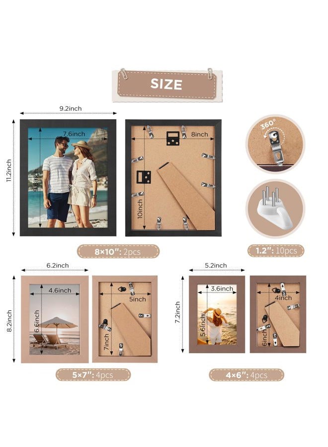 Funtopia 10PCS Picture Frames - Image 5