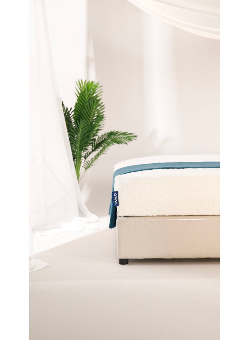 AWA Hybrid Mattress Pocket Spring & Memory Foam Breathable Medium Firm with 10 Year Warranty - Image 2