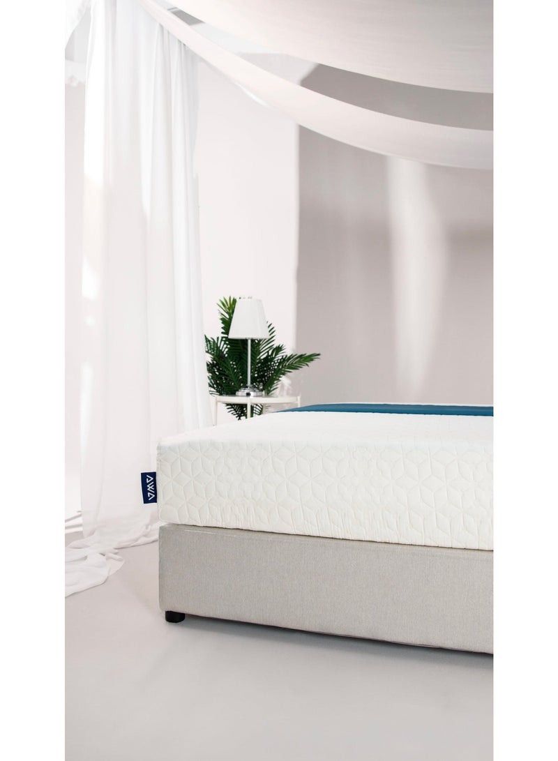 AWA Hybrid Mattress Pocket Spring & Memory Foam Breathable Medium Firm with 10 Year Warranty - Image 4