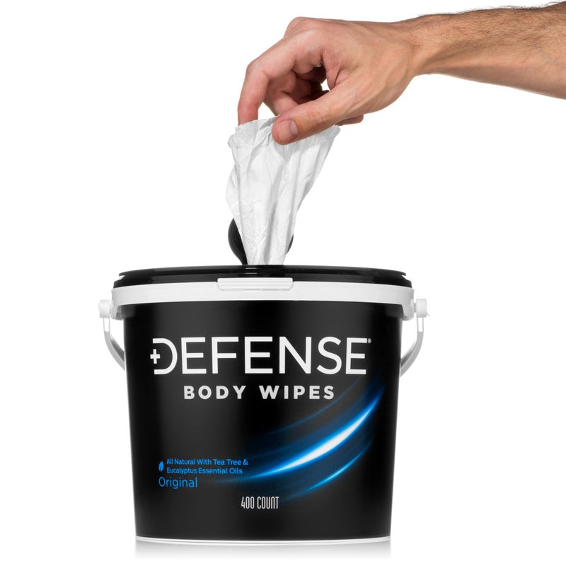 Defense Soap Body Wipes 400 Count Tub - Image 4