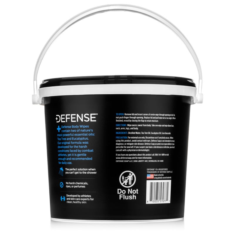 Defense Soap Body Wipes 400 Count Tub - Image 2