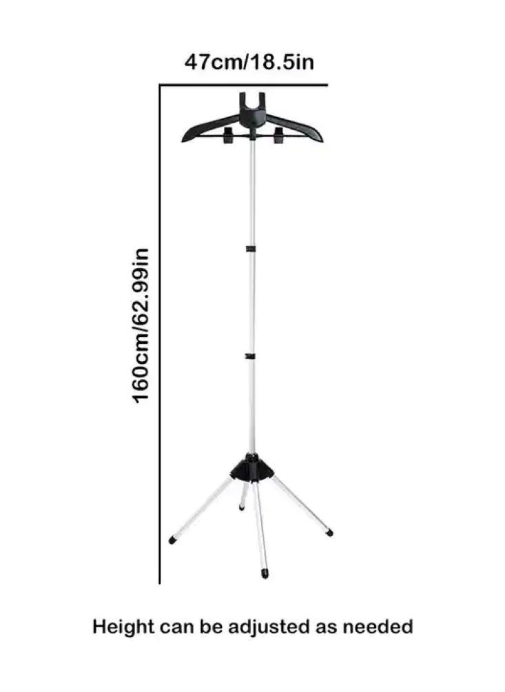 DOSCHER شماعة ملابس للكي بالبخار قابلة للسحب والطى - Image 5